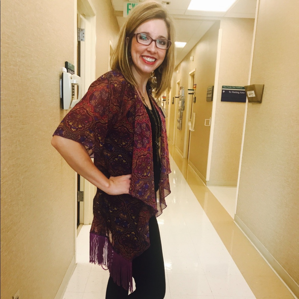 LuLaRoe blouse!
